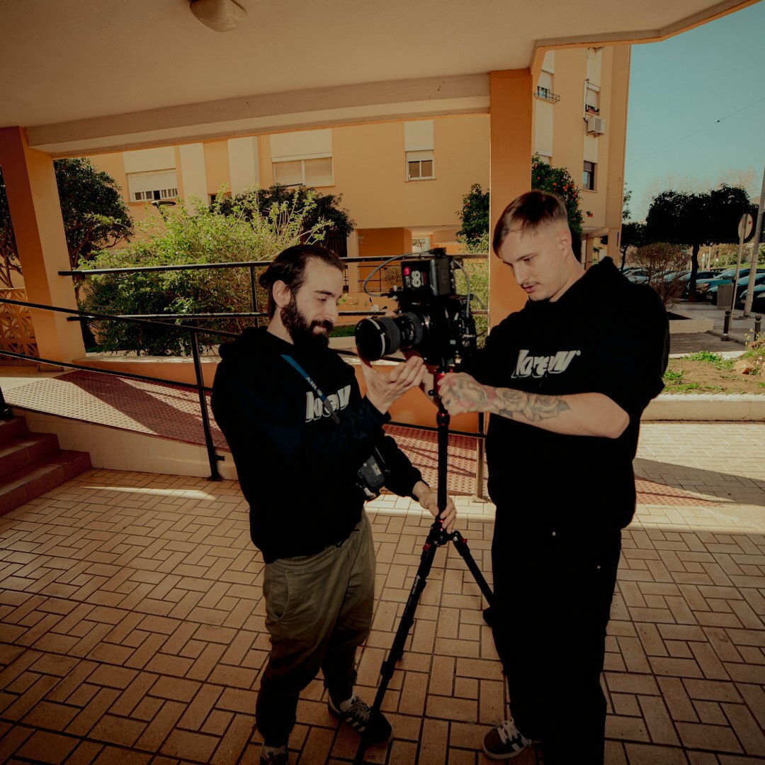 Professional male broadcast journalist trainer